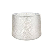 Paralume Deco ASZ1182 tessuto crema motivo ricamo