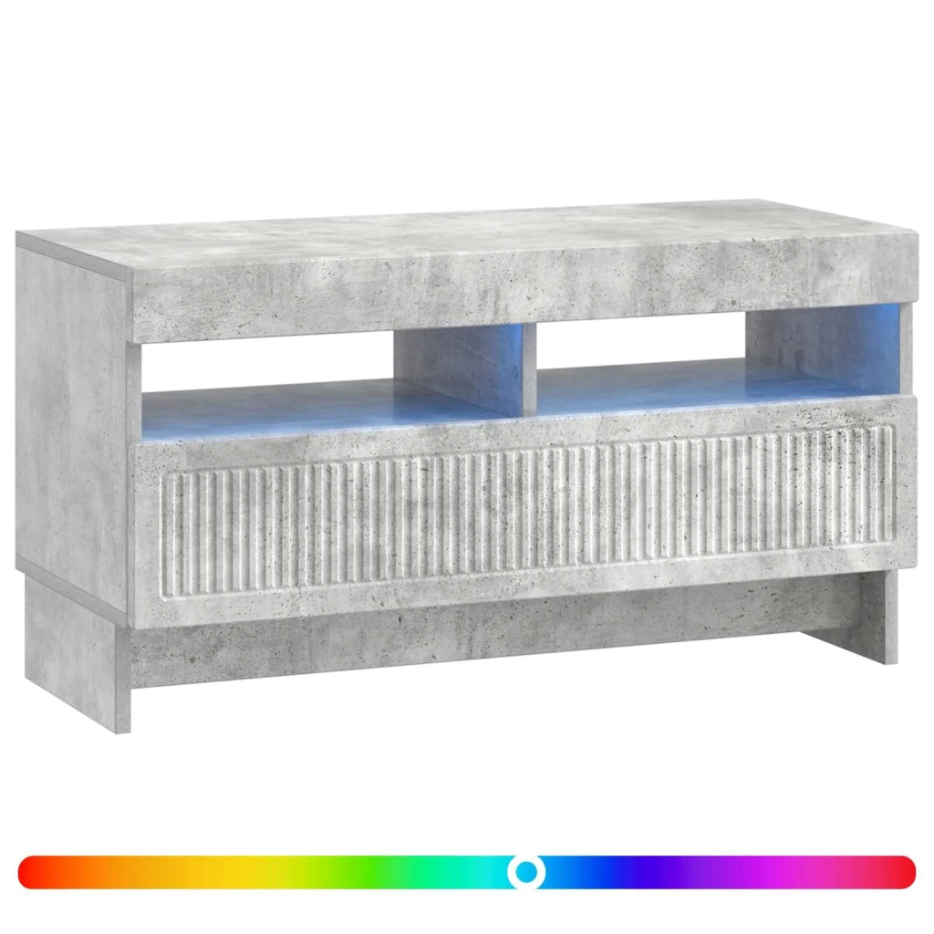 Mobile TV LED Grigio Cemento Legno ingegnerizzato 896118