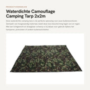 Tela Acquapatica Multifunzionale Portatile Leggera - Dimensioni: 2 x 2M - Tela da Campeggio