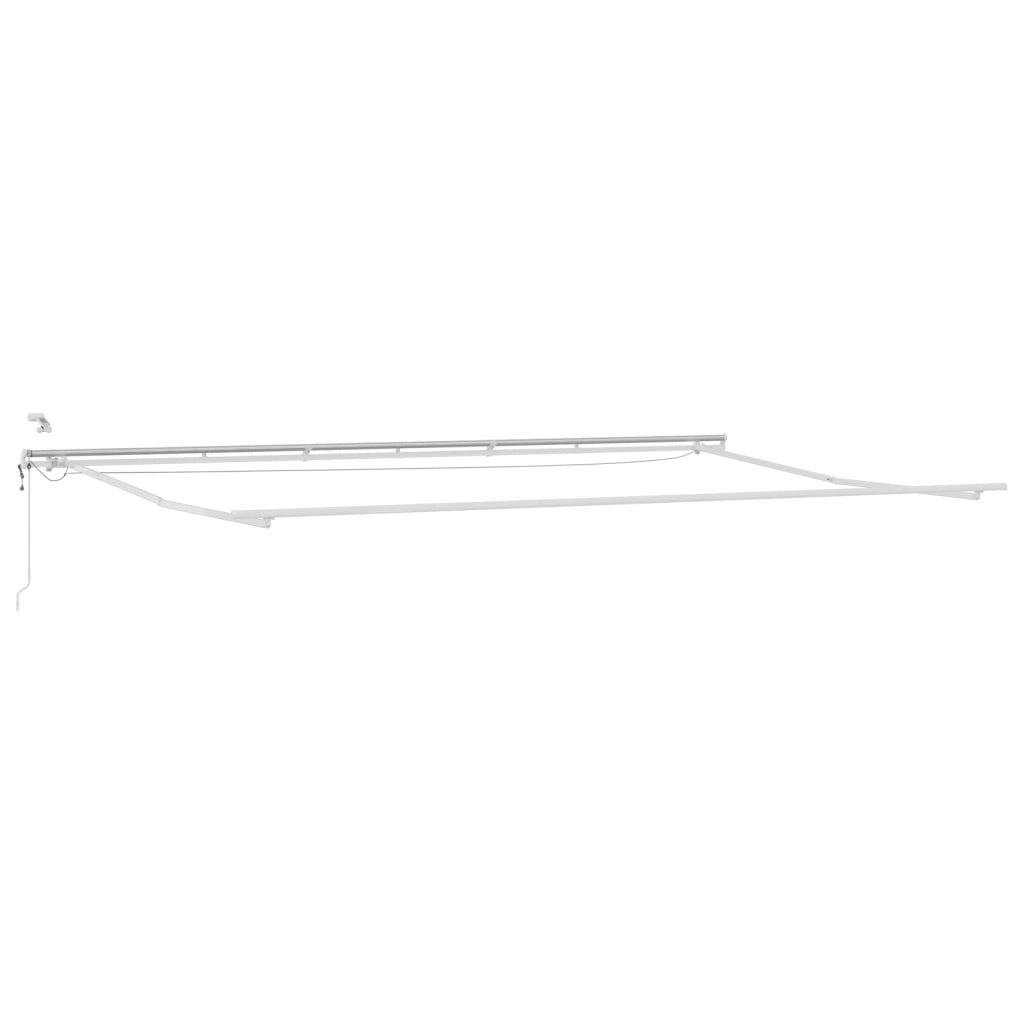 Tenda Retrattile Automatica con Striscia Multicolore LED 600x300 cm