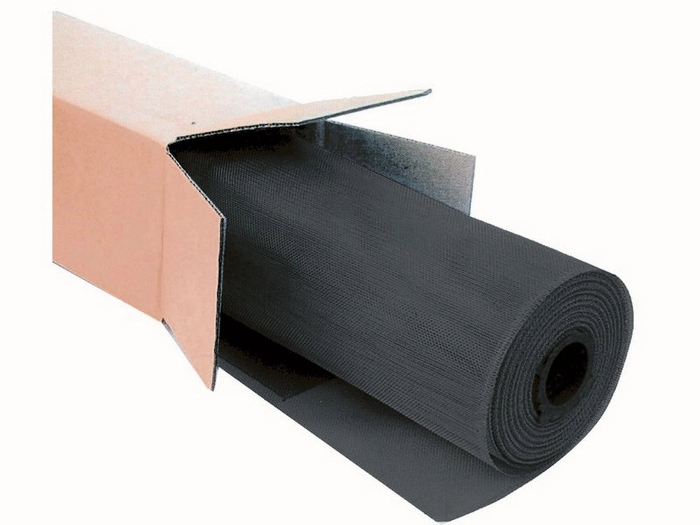 1rotolo zanzariera a rotolo in alluminio mt.30 col. nero maglia mm.18x16 h. cm.100 cod:ferx.vit44783