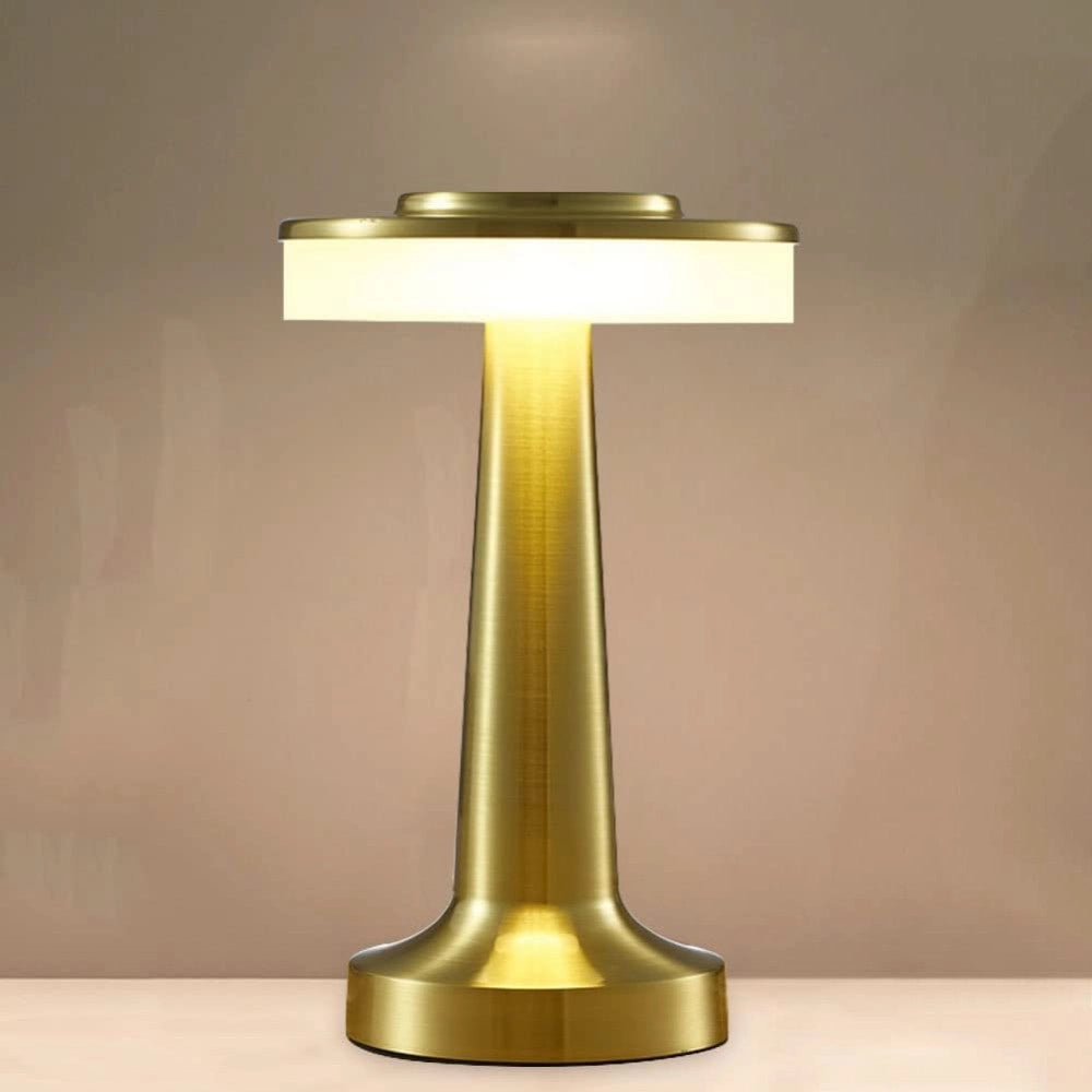 Trade Shop - Lampada Scrivania Led Portatile 3 Sfumature Luce Touch Usb Ricaricabile Q-tl145 -