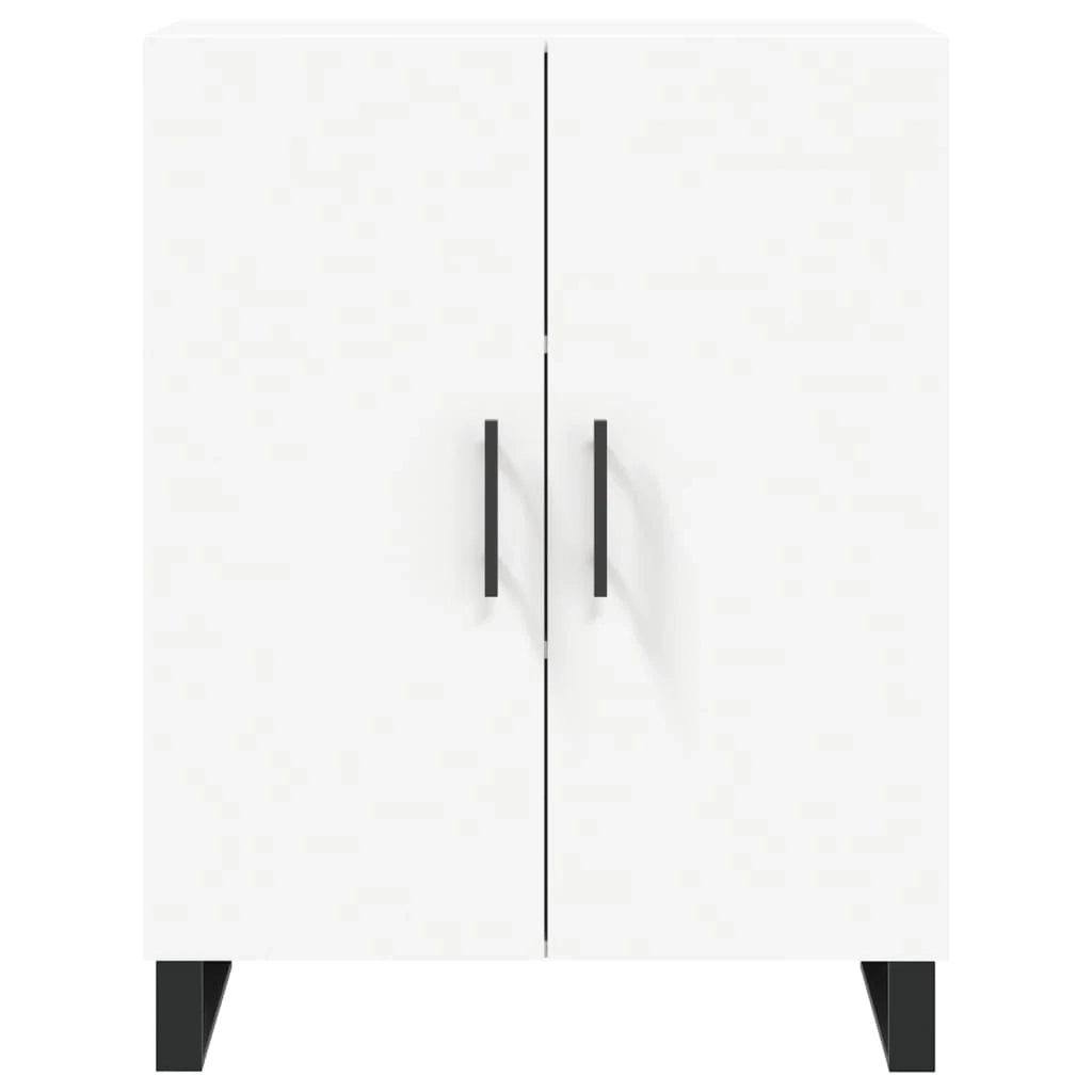 Buffet credenza cassettiera armadio mobile contenitore organizer per cucina soggiorno salotto 69,5 x 34 x 90 cm legno ingegnerizzato bianco 02_0030413