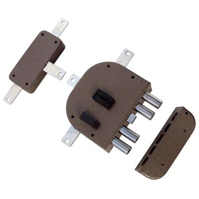 SERRATURA LEGNO APPLICARE 2350 PLUS CR  DM M4 QUINT+SCR E.MM 60 DX