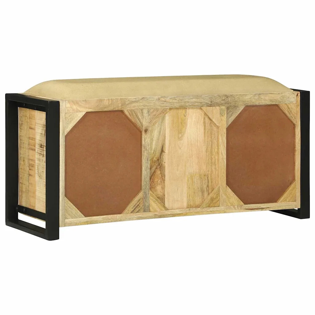 Armadio Panchina Marrone Legno massello di mango 4013617