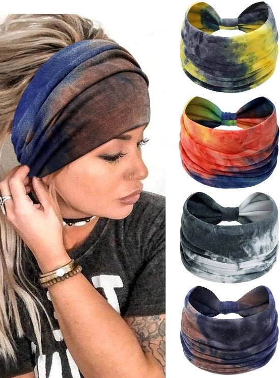 Accessorio per capelli extra resistente - Cintura antiscivolo per capelli - Bandana morbida - Fascia per allenamento - Cintura per capelli con chiusura - Flessibile e respirabile