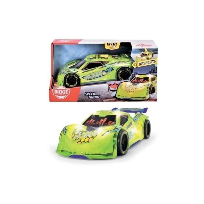 Dickie Car - Light Streak Speed Tronic 20 cm - Funzioni sonore e luminose - Per bambini dai 3 anni