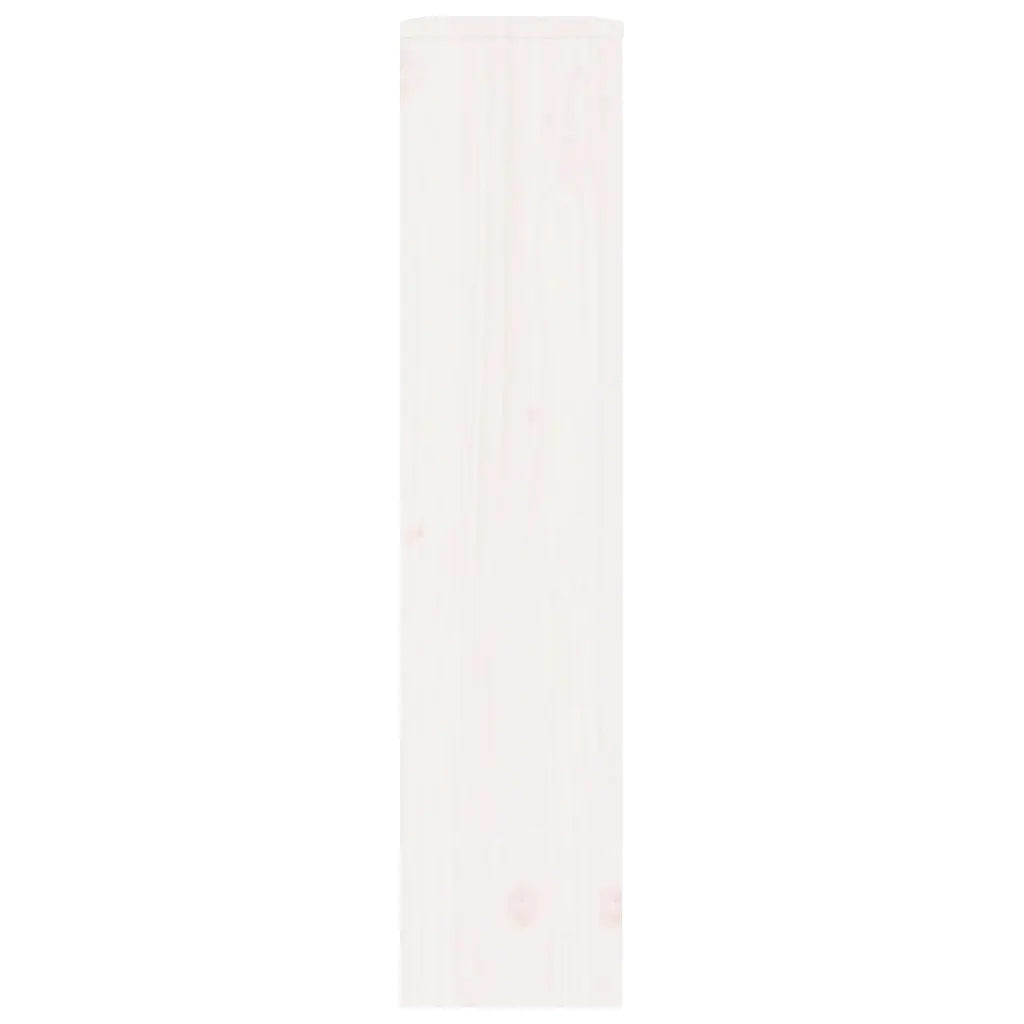 Copertura Termosifone Bianca 79,5x19x84 cm Legno Massello Pino cod mxl 78395