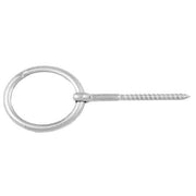 VITE PER LEGNO CON ANELLO INOX 8x80 mm (Ø 8 mm) - 10 pezzi