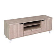 ERMES MOBILE PORTA TV IN LEGNO 140 X 40 X H50 CM IN COLORE LEGNO NATURALE