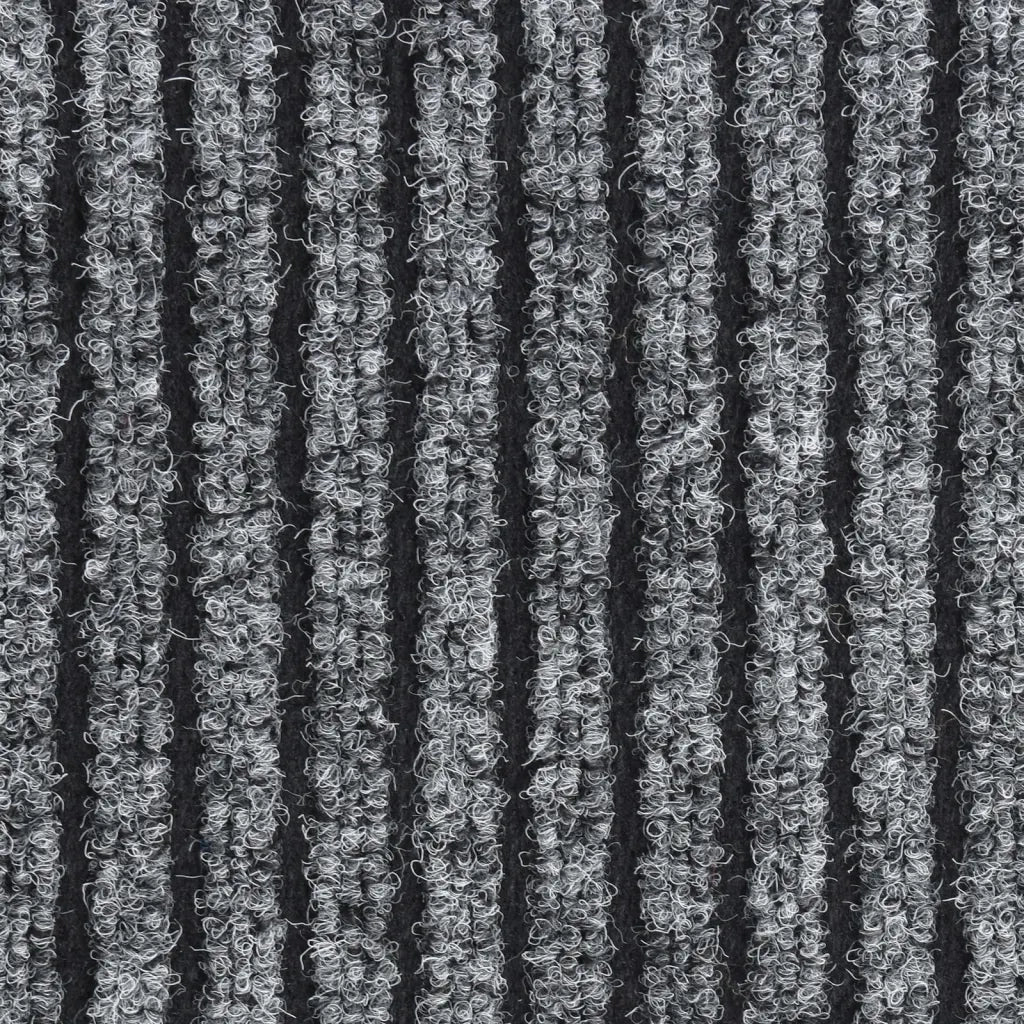 Zerbino | Tappetino Striato Grigio 40x60 cm