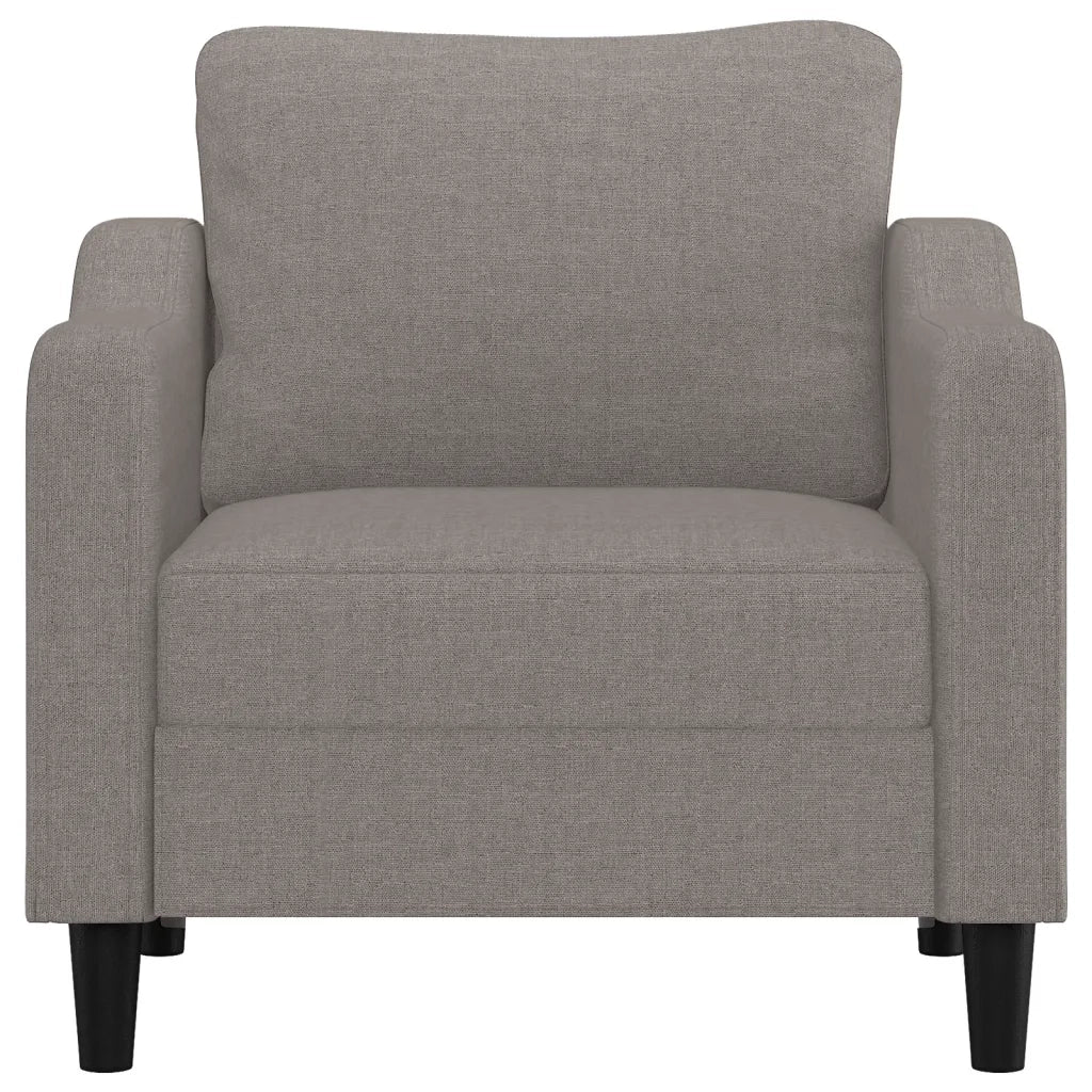 Poltrona | Sedia Relax Tortora 60 cm in Tessuto