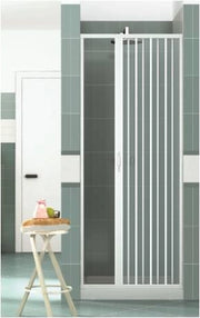 Box doccia mod. Vergine 80xh185  in pvc a soffietto laterale
