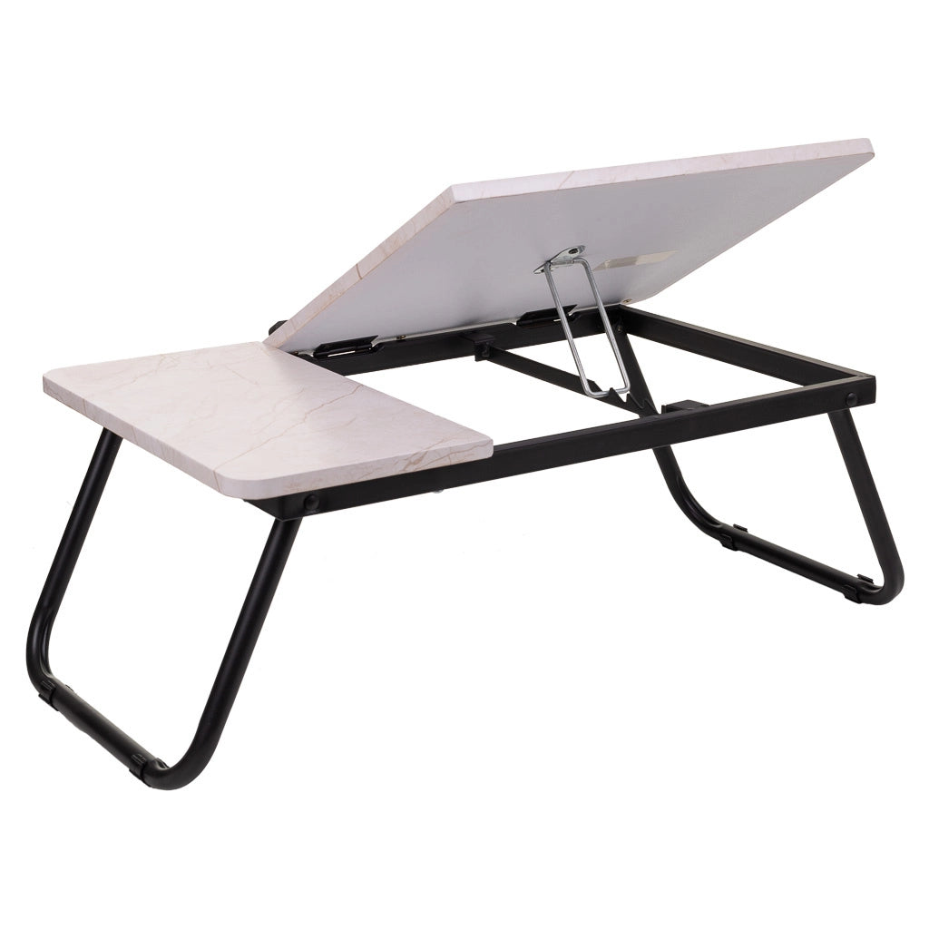 Tavolo scrivania pieghevole bianco 61x35,5x20h