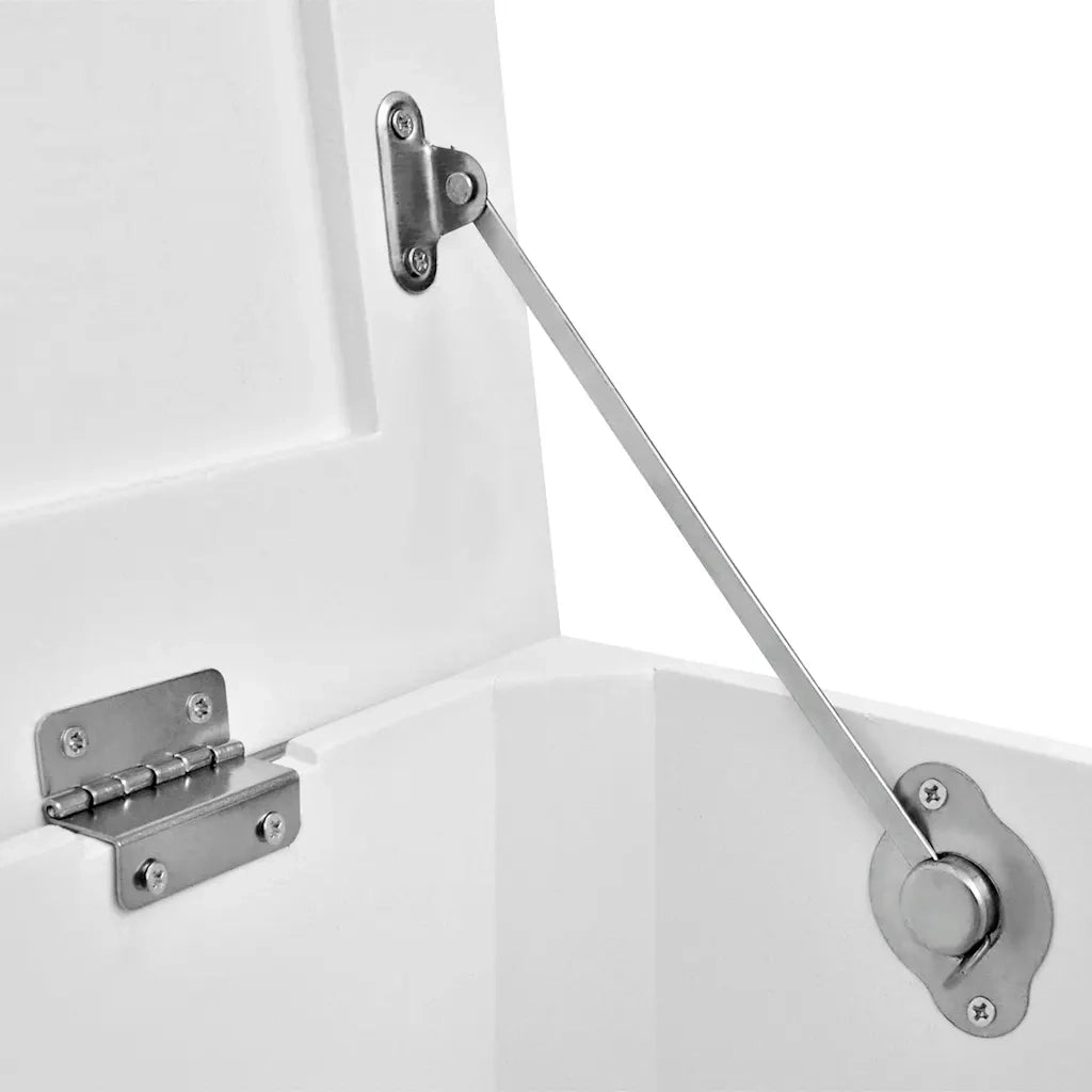 Set 2 Pezzi Cassapanche Bianche CFW9105363