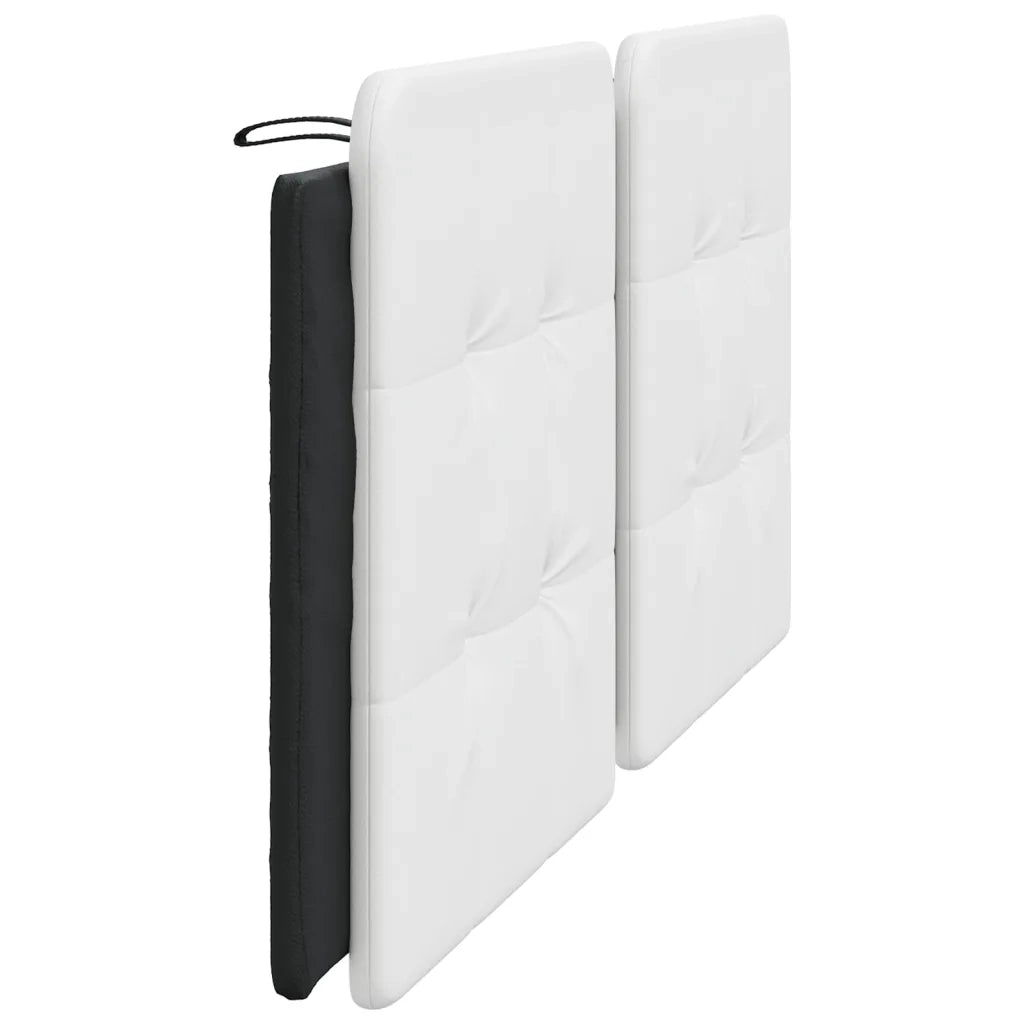 Cuscino Testiera Zadar Nero e Bianco 200 cm in Similpelle CFW4074066