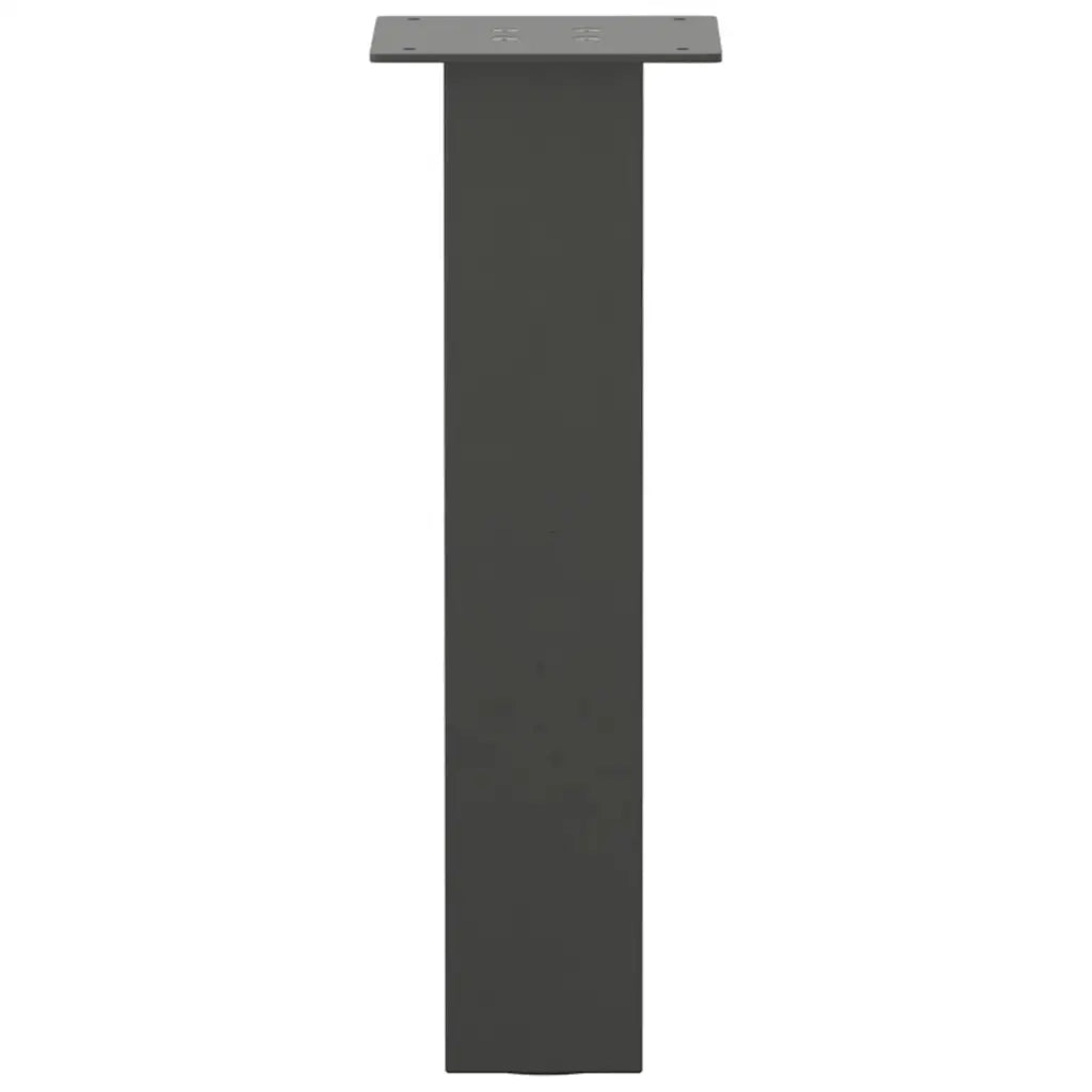 Gambe per tavolino 4 pz Antracite 42 cm Acciaio 4012502