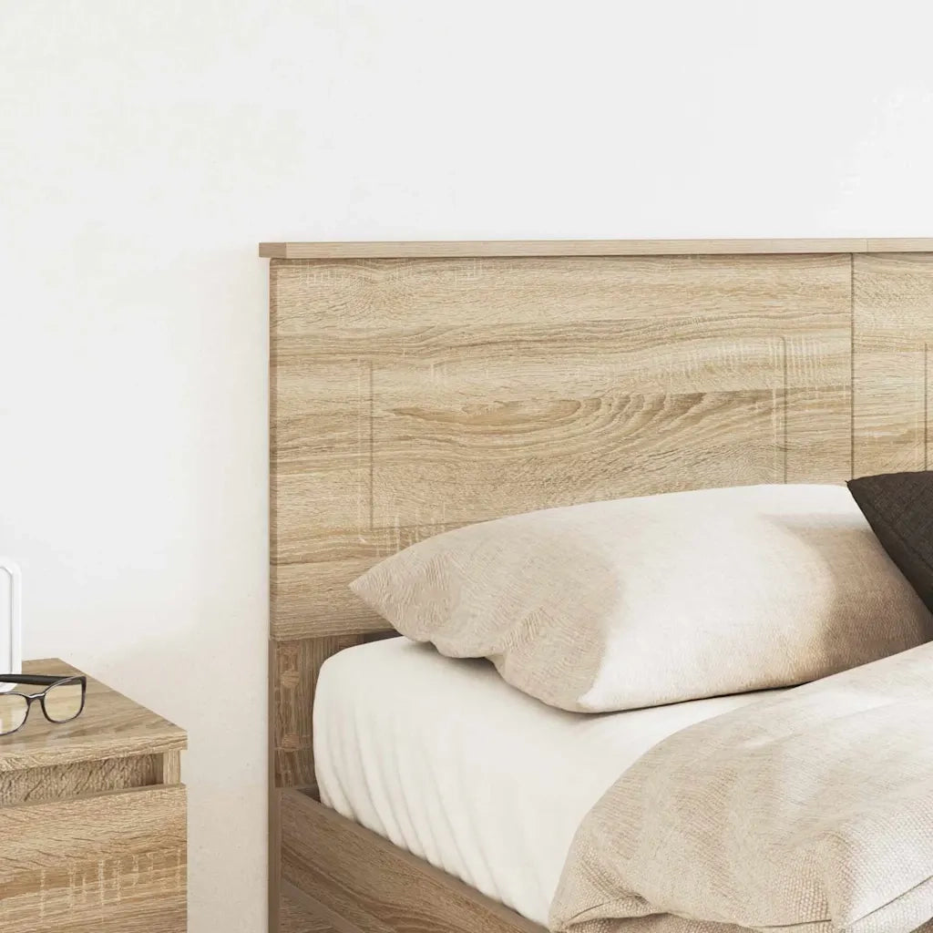 Testiera-Testata-Testiera Decorativa Rovere Sonoma 135 cm Legno multistrato 429160