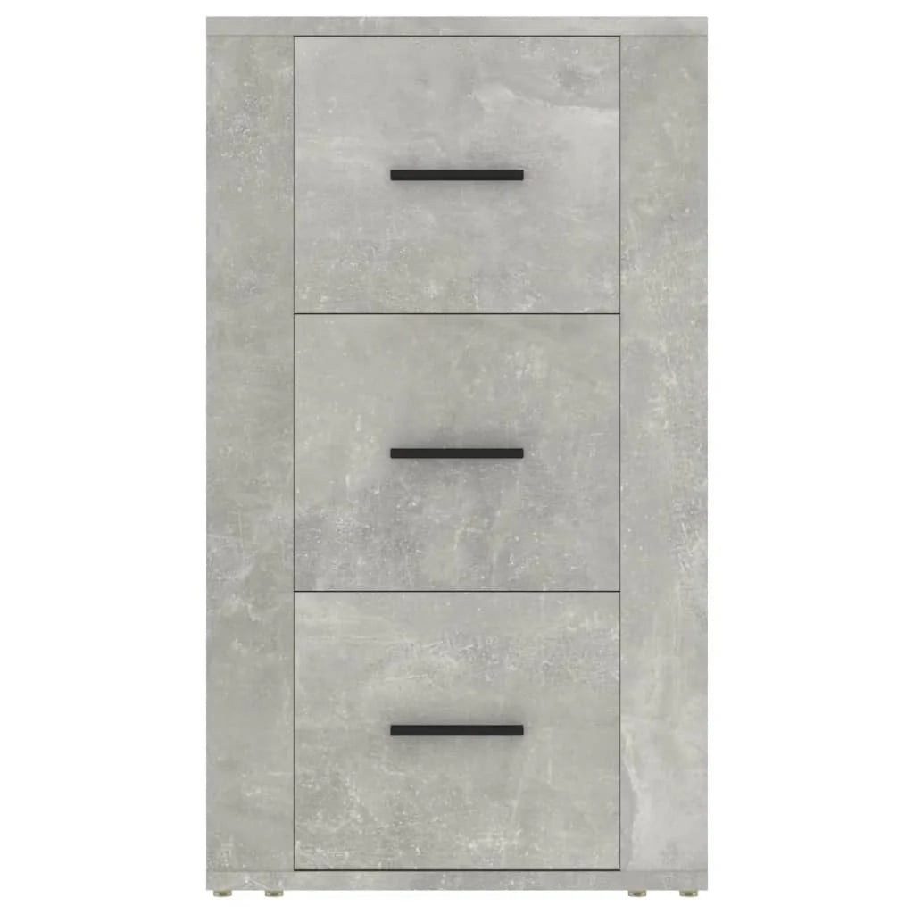 Buffet credenza cassettiera armadio mobile contenitore organizer per cucina soggiorno salotto 40 x 33 x 70 cm legno ingegnerizzato grigio 02_0031925
