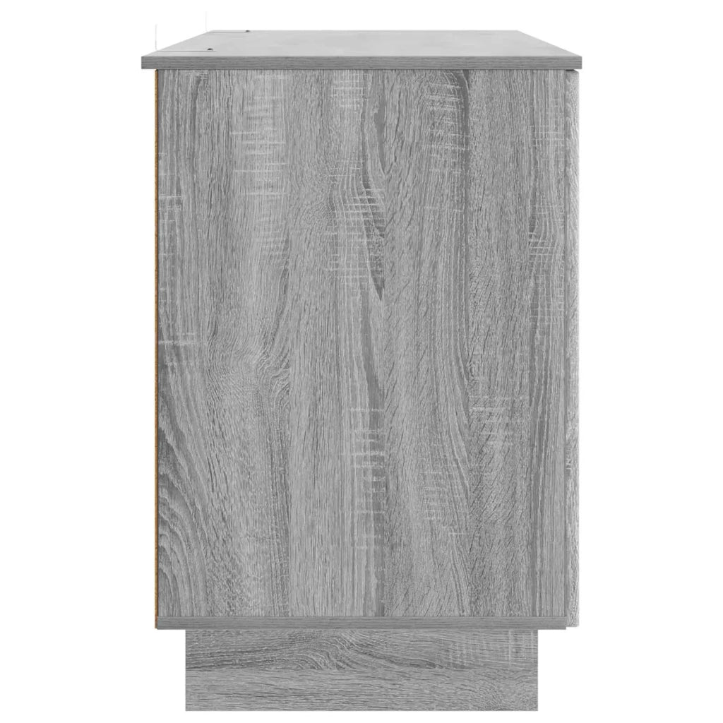 Scrivania Sonoma grigio Legno ingegnerizzato 142,5 x 50 x 75 cm