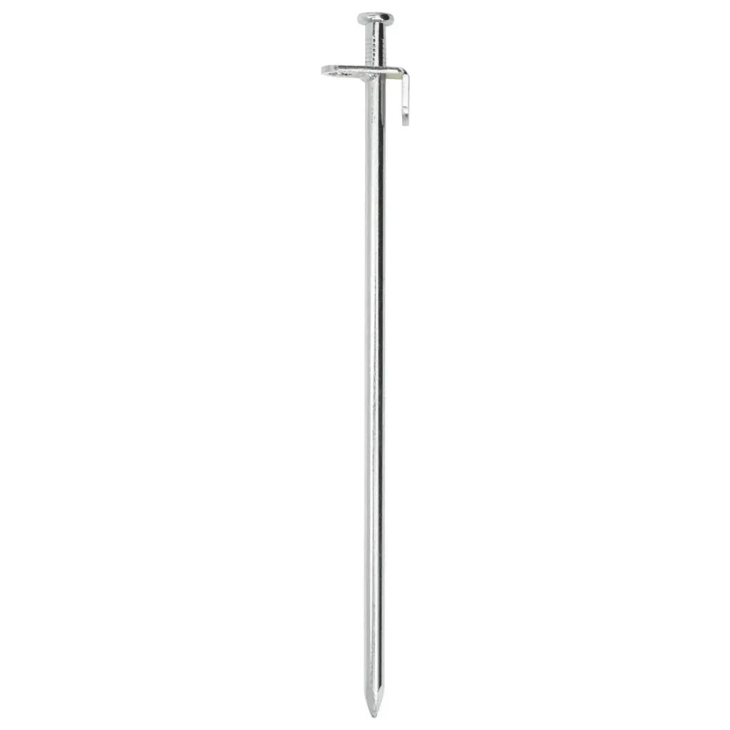 vidaXL Picchetti per Tenda 24 pz 30 cm 8 mm in Acciaio Zincato