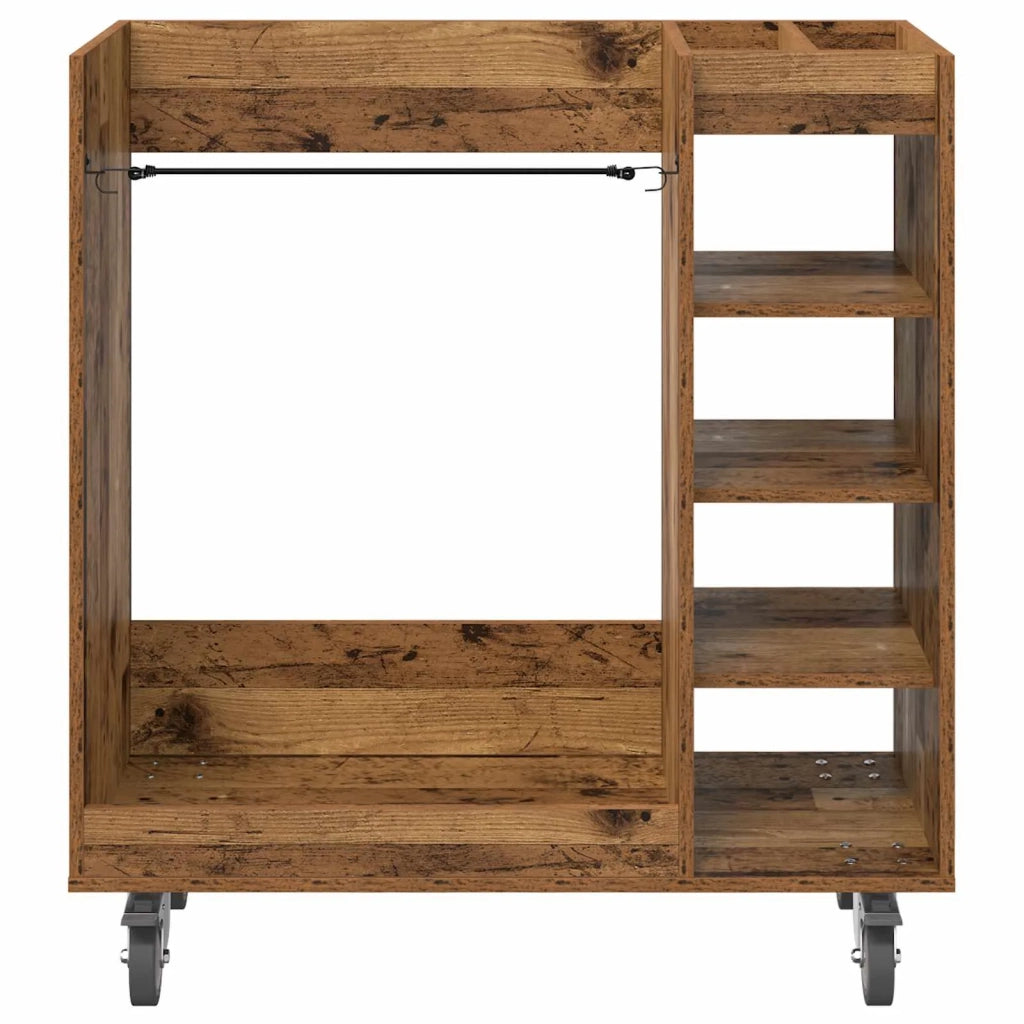 Armadio per Golf con ruota Legno vecchio 90 x 45 x 98 cm CFW2696549