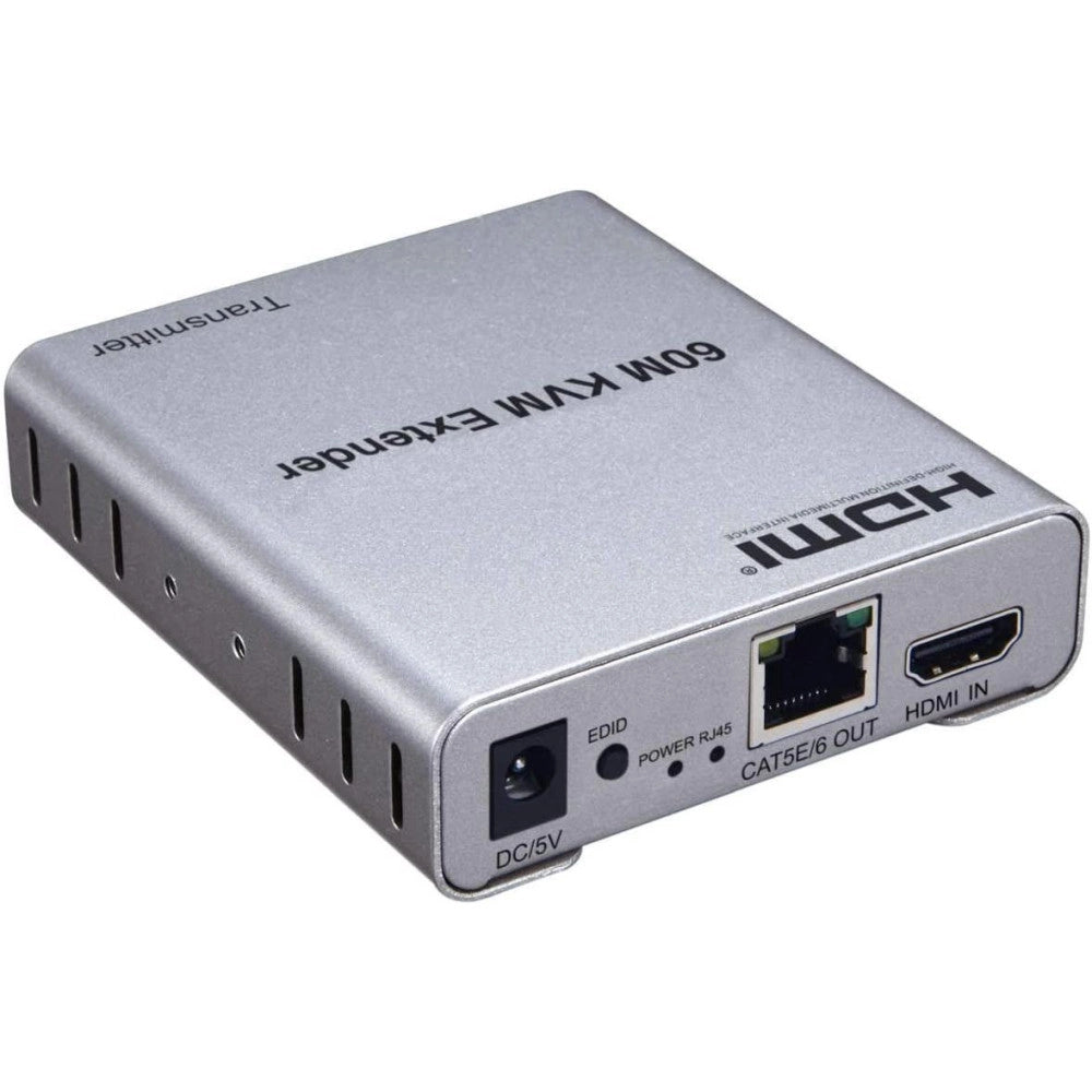 Trade Shop - Extender Estensore Kvm Hdtv 4k 60 M Con Audio Supporta Video 1080p/60hz Q-hd1500 -