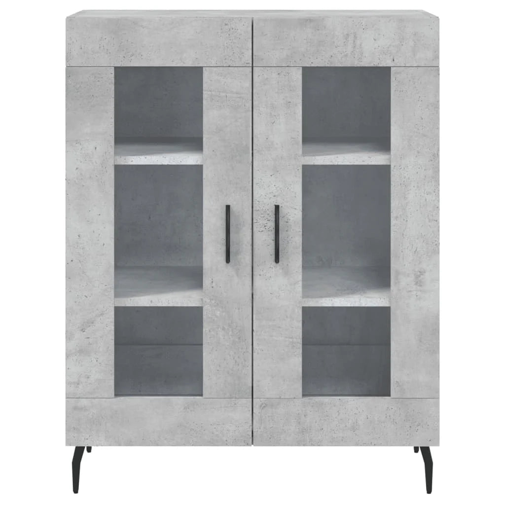 Buffet credenza cassettiera armadio mobile contenitore organizer per cucina soggiorno salotto 69,5 x 34 x 90 cm legno ingegnerizzato grigio 02_0032055