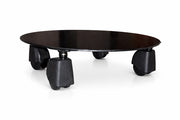 Base per Piante con Ruote Girevoli, Diametro 30 cm, Portata 100 Kg, 4 Ruote, Supporto Mobile per Piante Pesanti, Rialzo da Terra