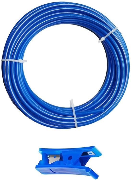 Sistema di Irrigazione per Acqua con Slang 20 Metri - Slang per Acqua Potabile - Slang con Filtro per Acqua - Slang Osmotico - Slang Inerte - Tecnologia Push-Fit - Slang per Acqua