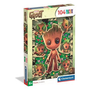 CLEMENTONI - 104 pezzi - Marvel, Groot
