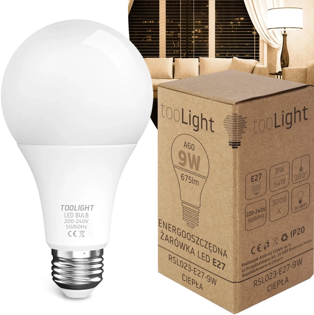 Bulbo Led Rsl023 E27 9w Warm