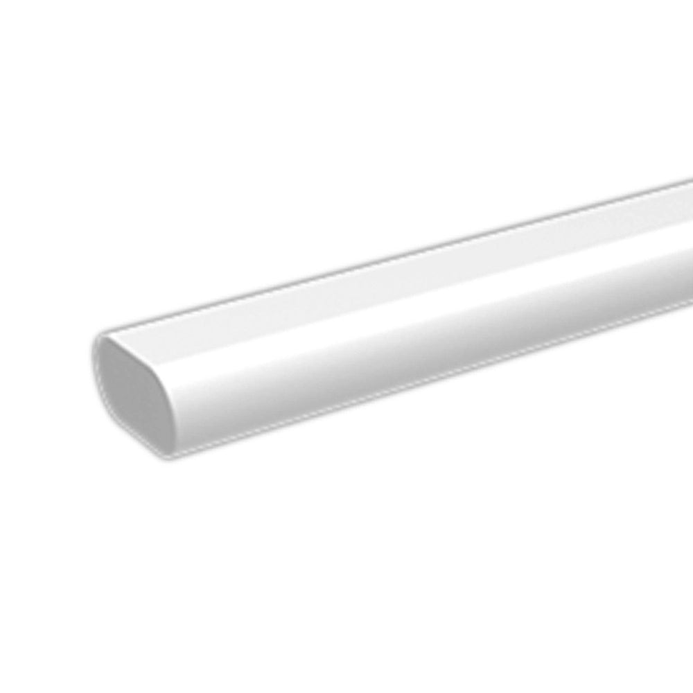 Miss barra maniglione ovale ribaltaltabile cm 60 bianco