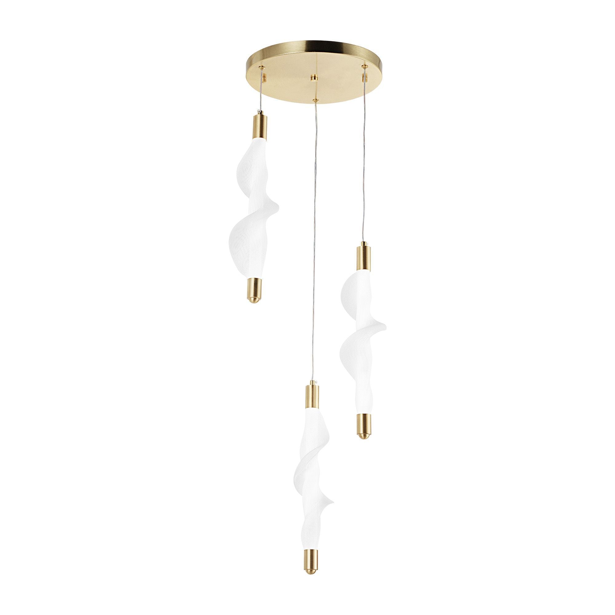 Lampada G009-3cpr White/gold