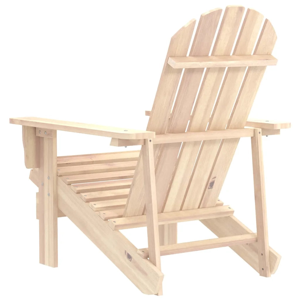 Sedia Giardino Adirondack in Legno Massello di Abete 315872