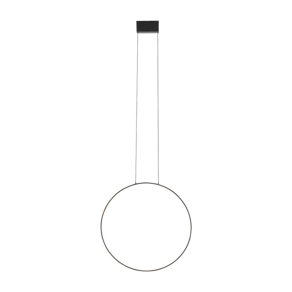 Sospensione Nowodvorski Circolo anello nero LED 21W 3000K