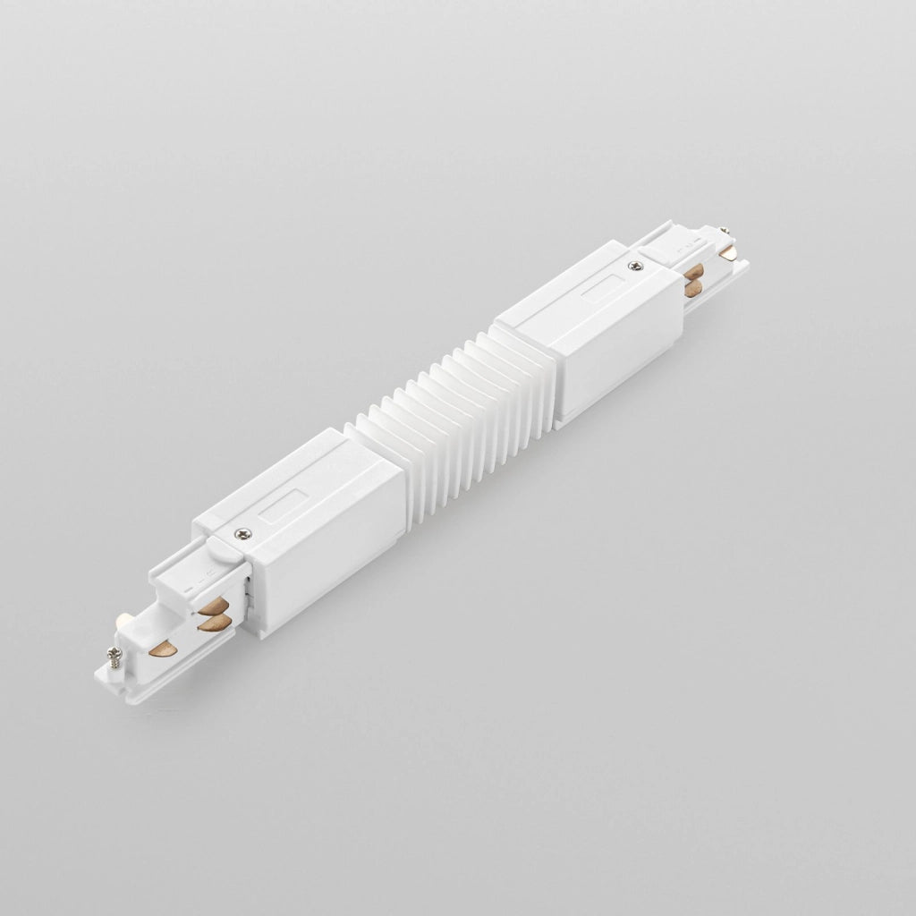 LED-RAIL-FLEX-DA-BCO CONNESSIONE FLESSIBILE LINEARE PER BINARIO TRIFASE RAIL BIANCO DALI 30,8X3,5X3,3CM