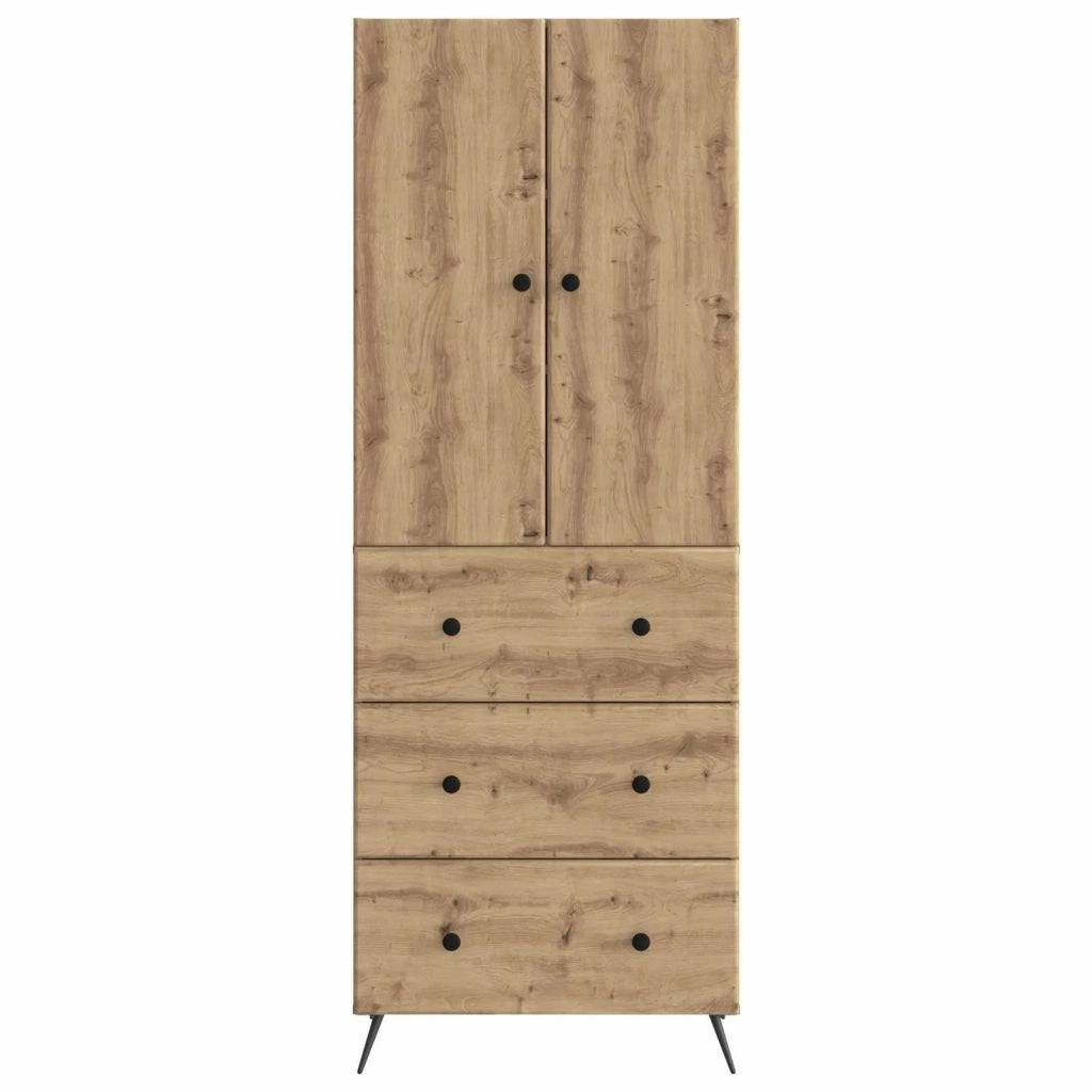 Set di armadi 2 pcs Rovere Artigianale 66 x 34,5 x 90 cm 3416888