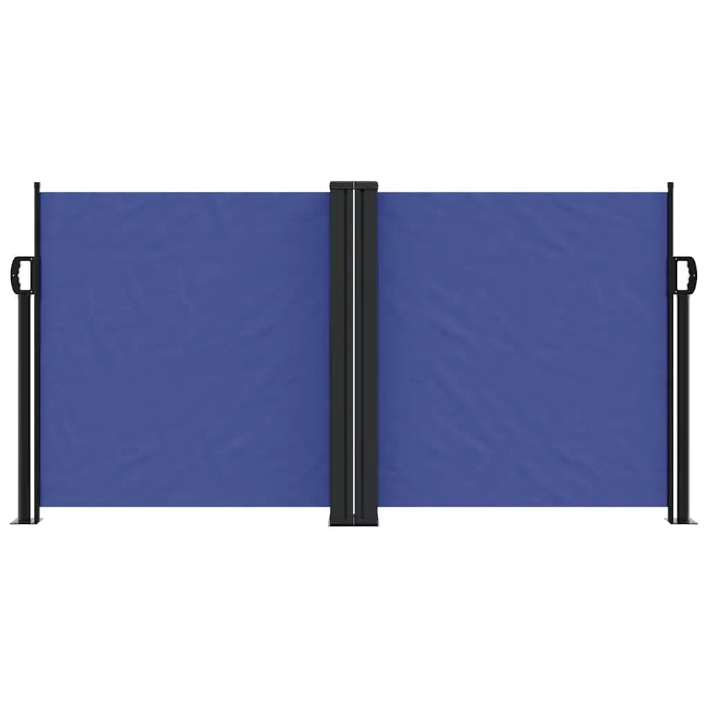 Tenda da Sole Laterale Retrattile Blu 120x1200 cm 4004791