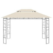 Gazebo 4x3x2,7 m Crema 160 g/m² 313915