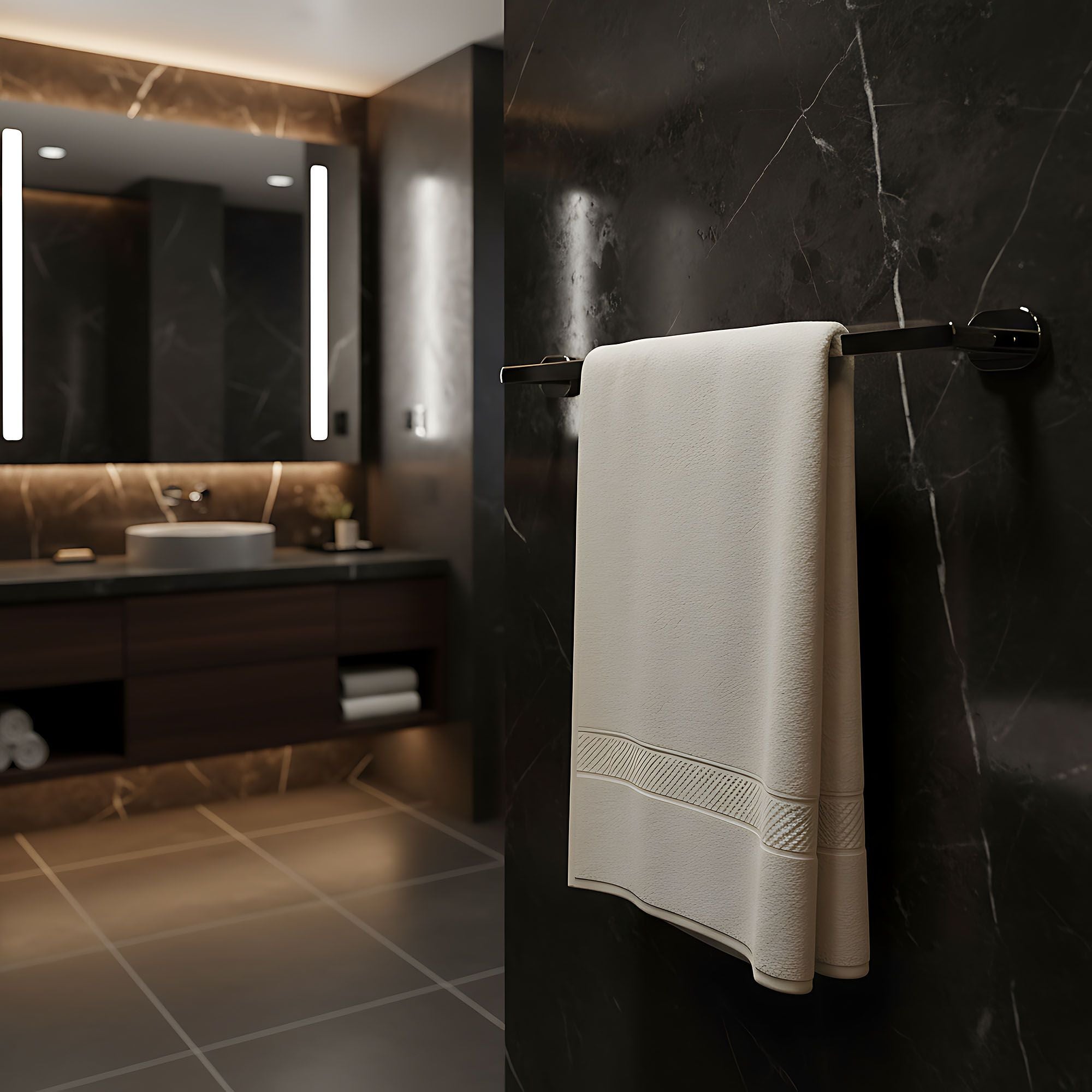 Portasciugamano Da Bagno Til 101 Chrome