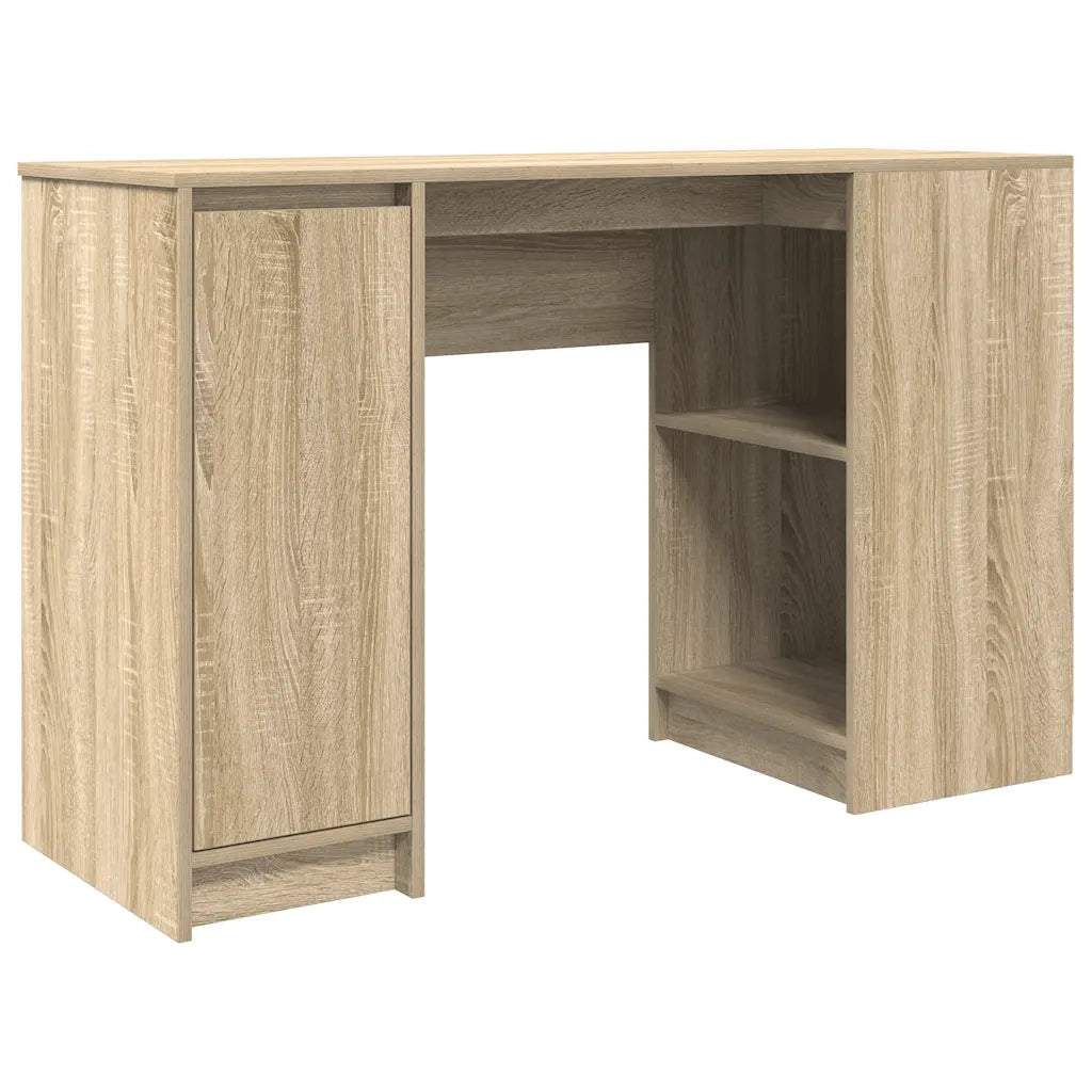 Scrivania Rovere Sonoma 120x42x76 cm in Legno Multistrato