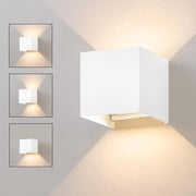ZMH Applique da parete LED per interni 1ER Applique da parete Applique da parete a LED per esterni con luce su e giù 5W