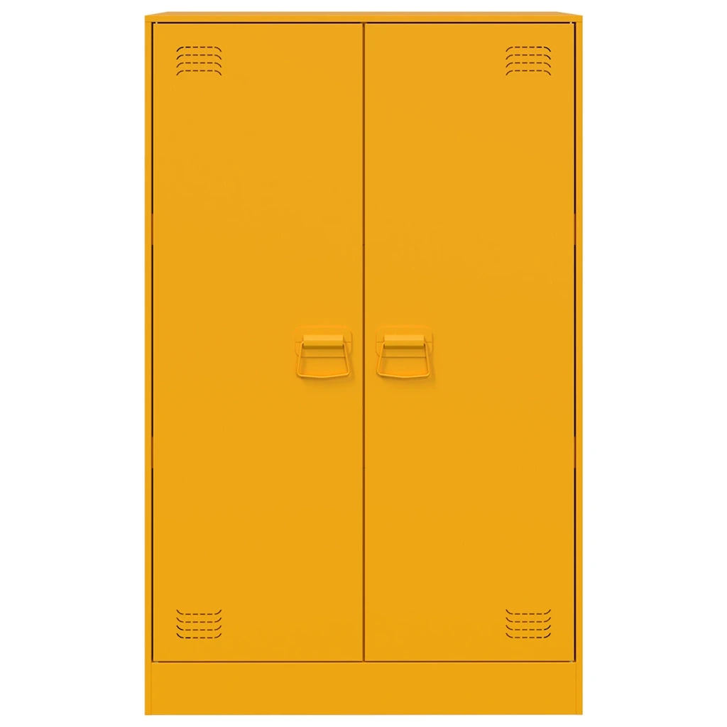 Credenza | Madia | Buffet da pranzo | Armadio da pranzo Antracite 67x39x107 cm in Acciaio