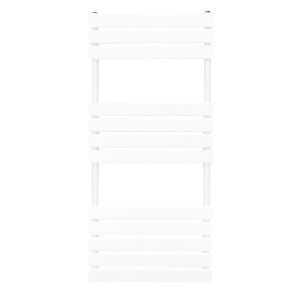 Radiatore per asciugamani design a pannello piatto 1200 x 500 mm per bagno ad incasso  Bianco