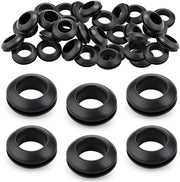 80 pezzi di gomma 12mm Grommets per cavi e installazioni elettriche, ideali per applicazioni elettriche e sicurezza