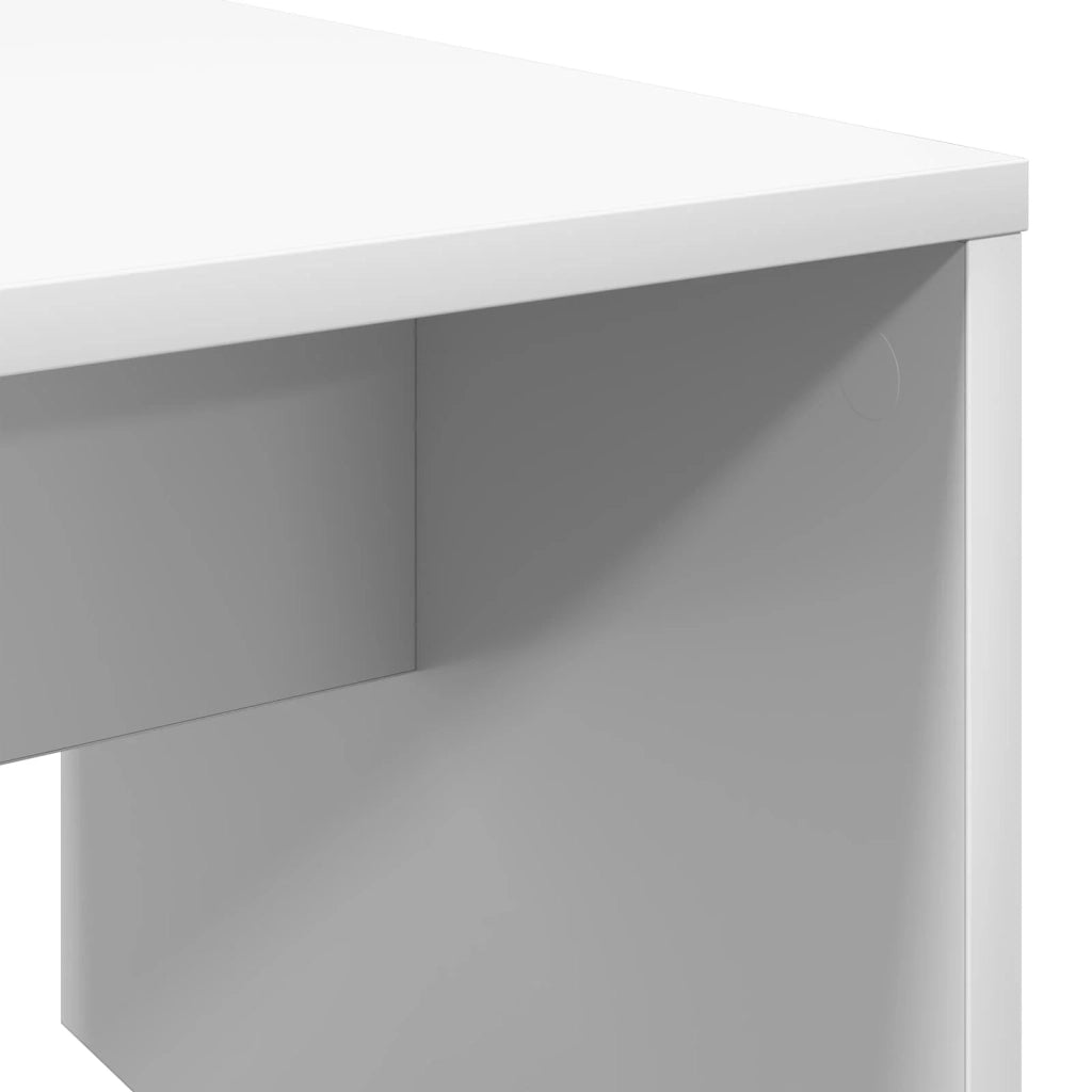 Tavolino da salotto Bianco 90 x 45 x 35 cm Legno multistrato