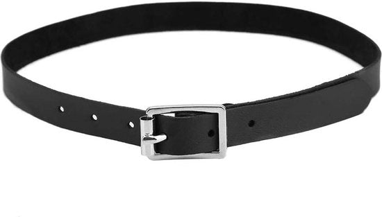 Cinturino per Spur Manuale Fatto a Mano Cinturino in Pelle per Attività Equestri - Accessori da Sellino Nero con Parole Chiave Equitazione.
