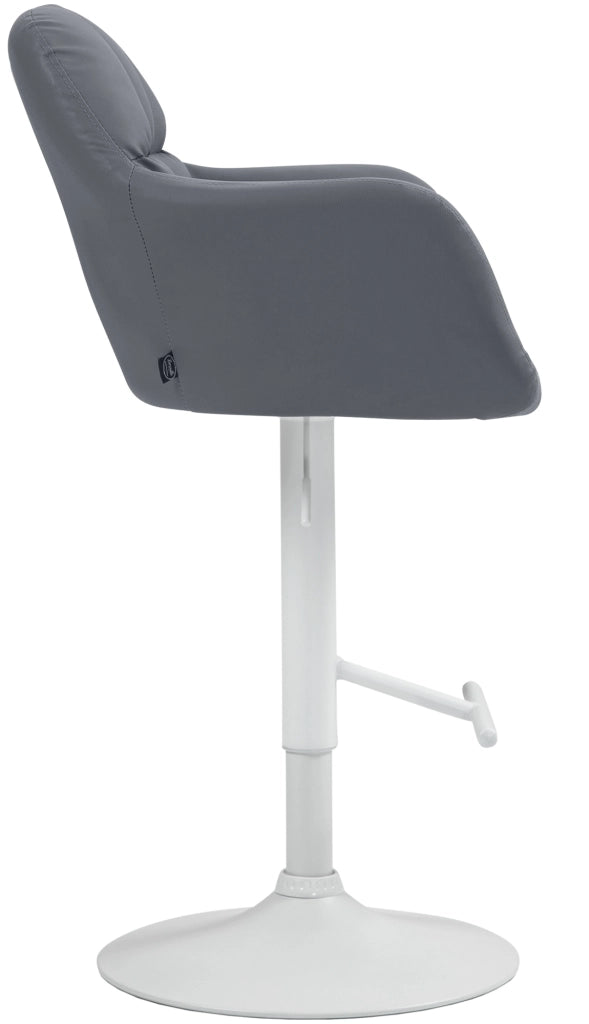 Barhocker Natoma Kunstleder weiЯ