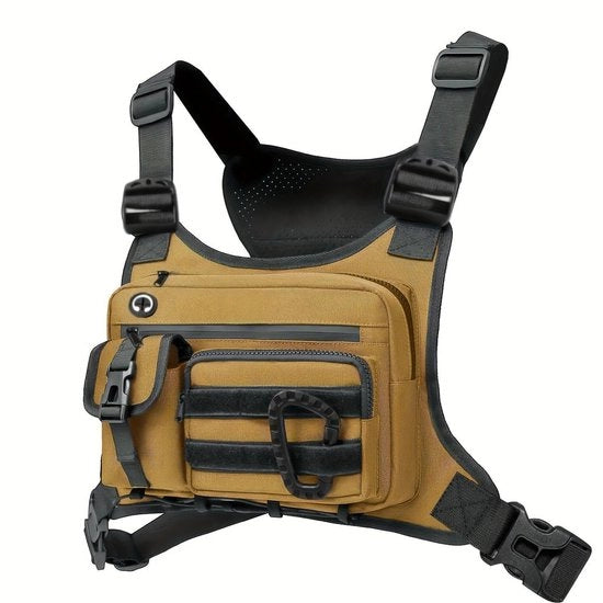 Borsa da spalla per uomo in pelle marrone 27*17*5cm veste sportive outdoor borse multifunzionali